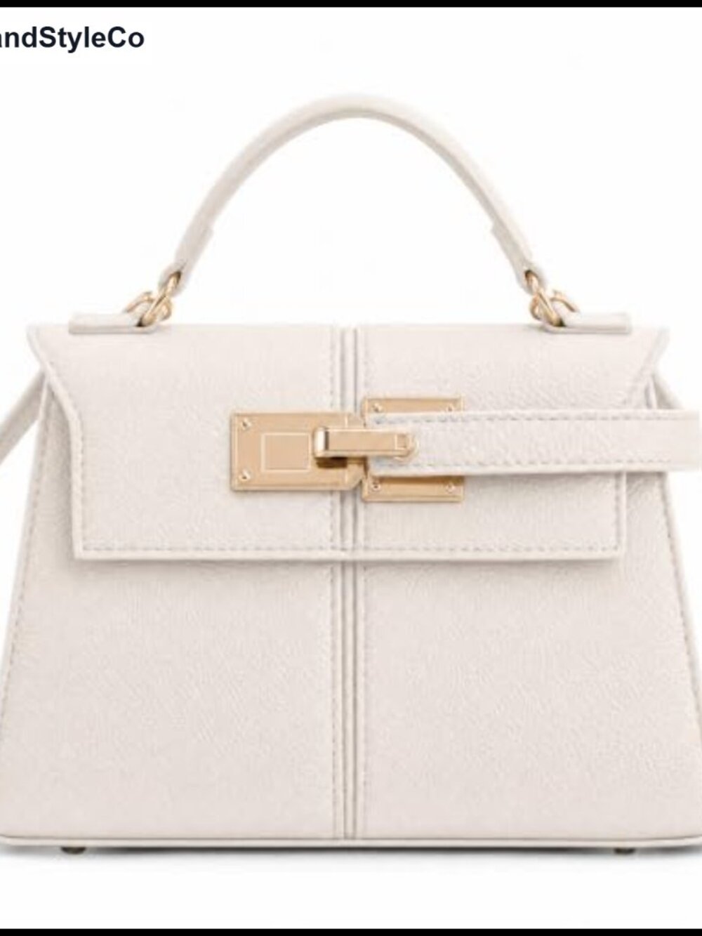 Vegan Leather Top Handle Bag Crossbody Handbag Satchel Purse